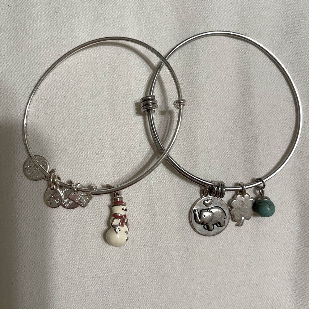 Alex & Ani and Elephant bracelet